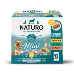 Naturo Mini Adult Variety Pack zestaw mix 12x150g